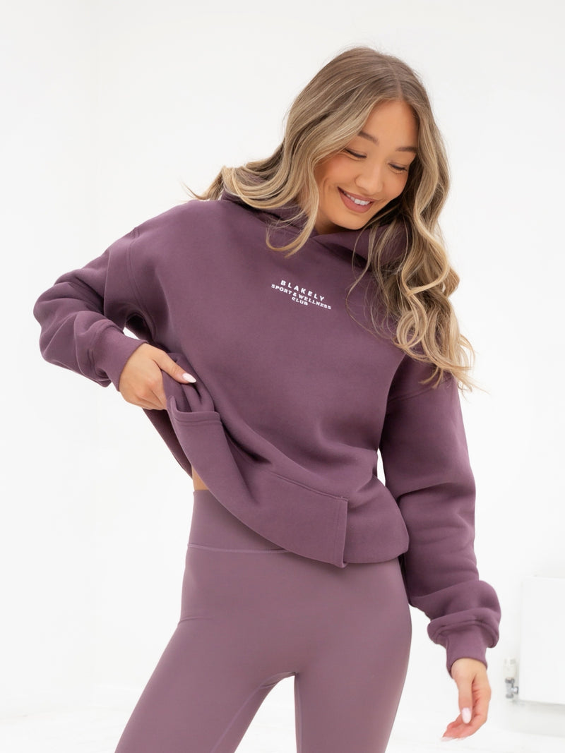 Ultimate Oversized Hoodie - Light Plum