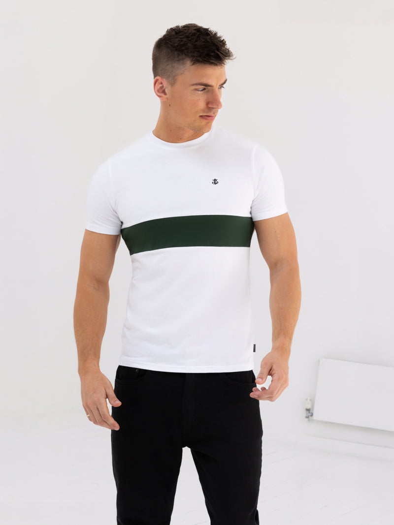 Iowa T-Shirt - White & Green