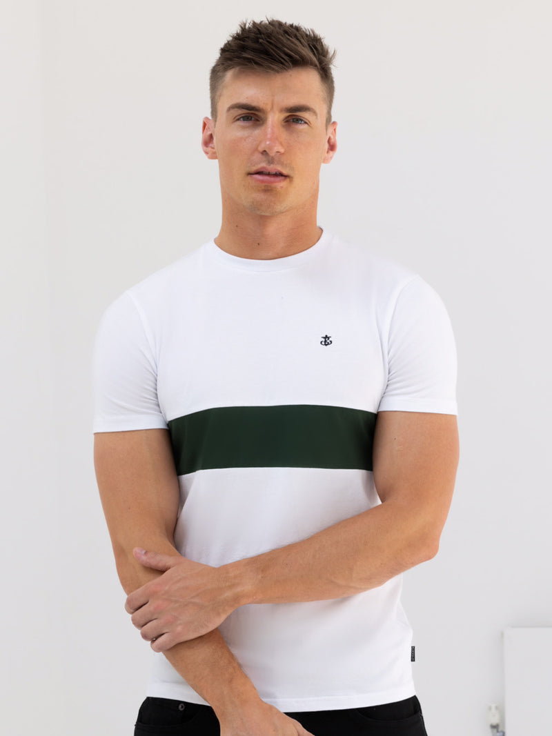 Iowa T-Shirt - White & Green