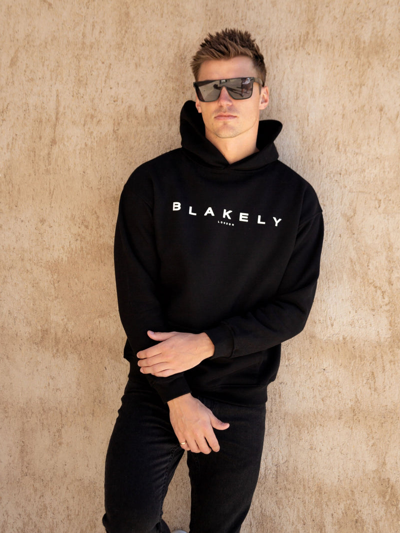 Evolved II Relaxed Hoodie - Black