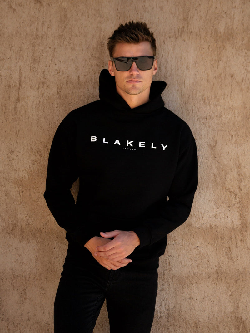 Evolved II Relaxed Hoodie - Black