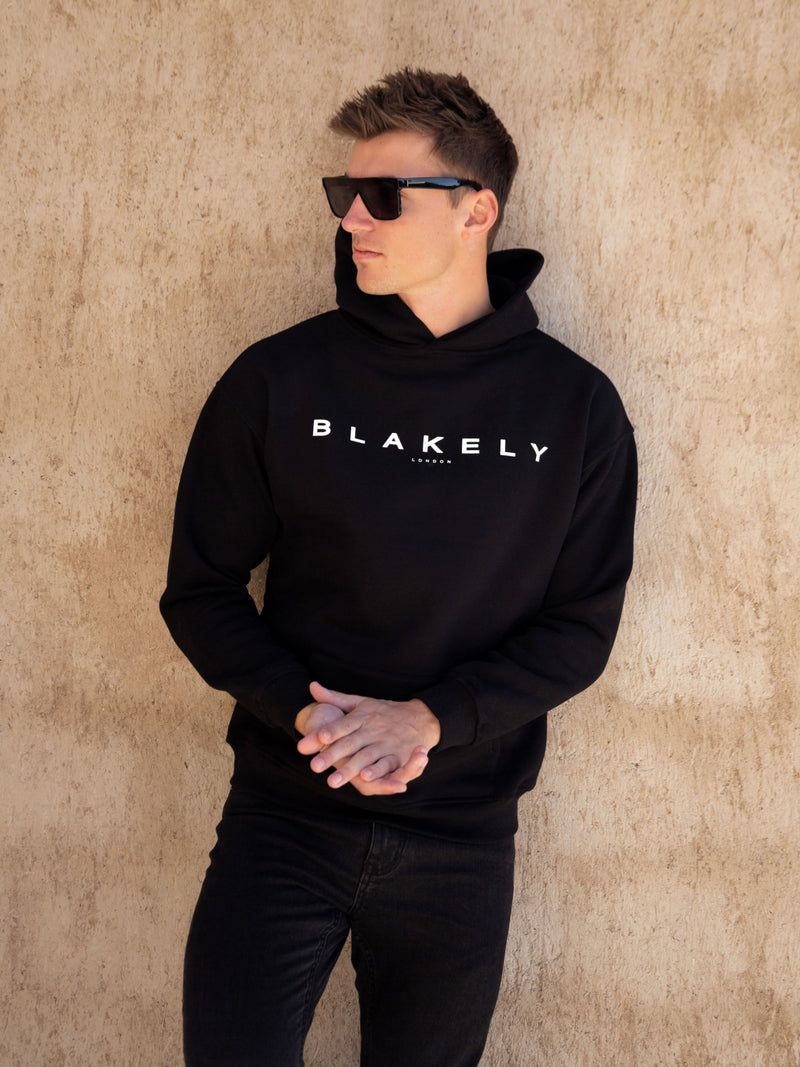 Evolved II Relaxed Hoodie - Black