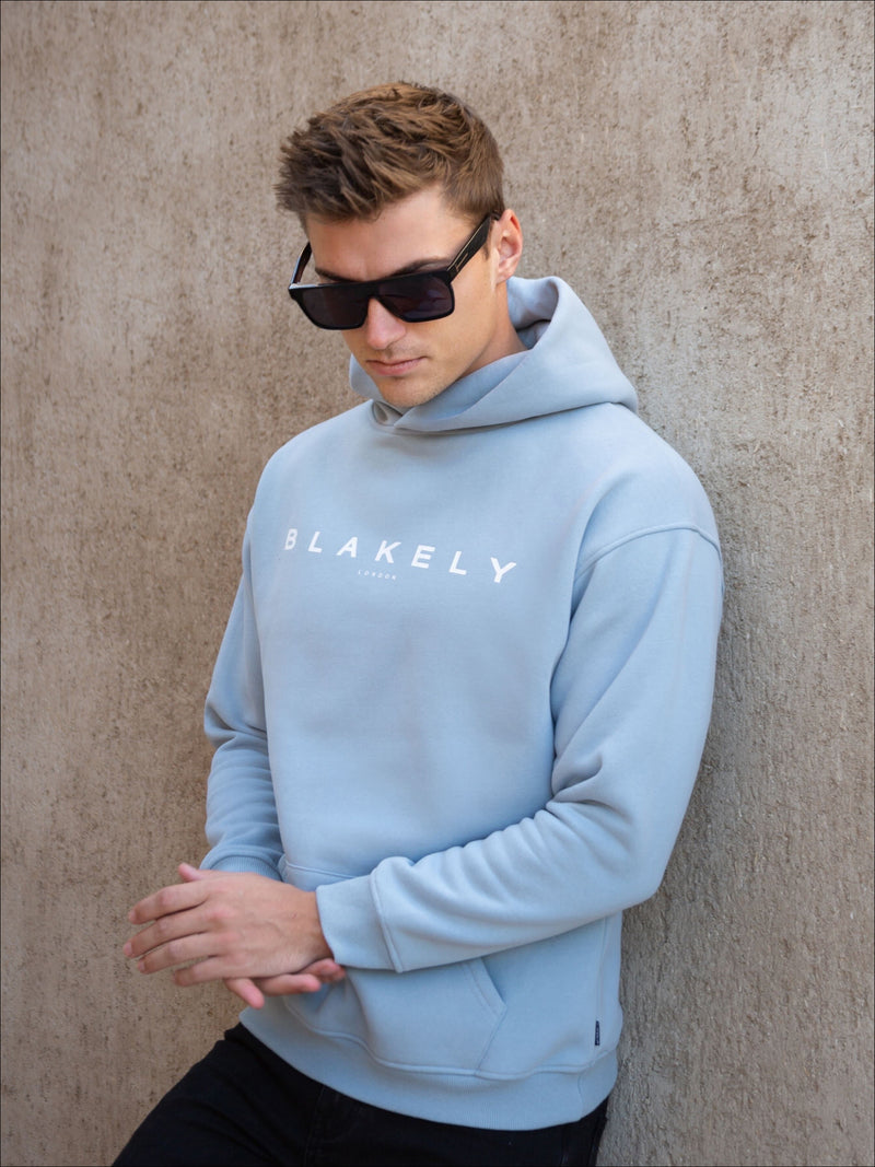 Evolved II Relaxed Hoodie - Ice Blue