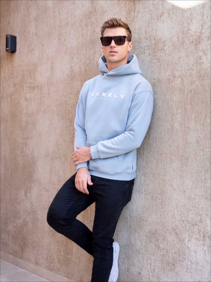 Evolved II Relaxed Hoodie - Ice Blue