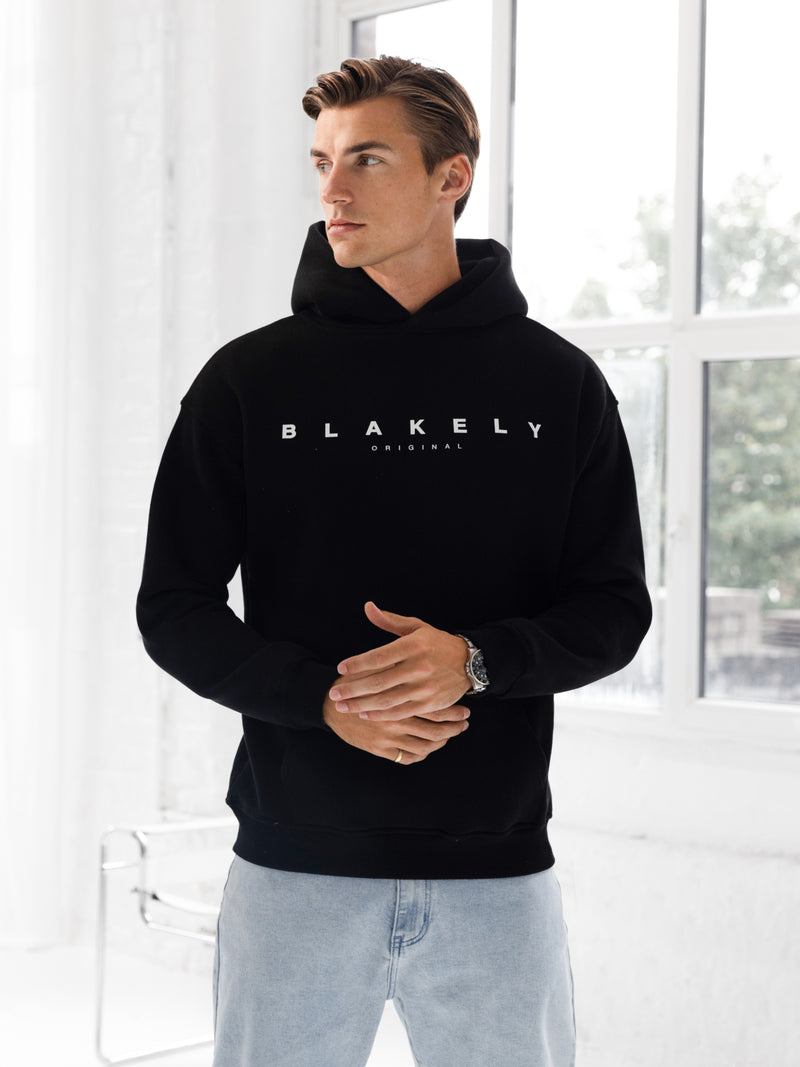 Evolved Relaxed Hoodie - Noire