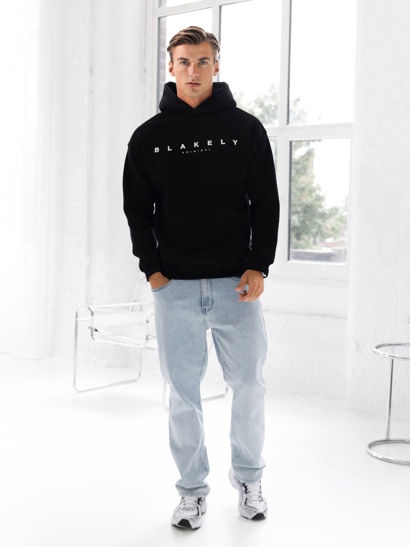 Evolved Relaxed Hoodie - Noire