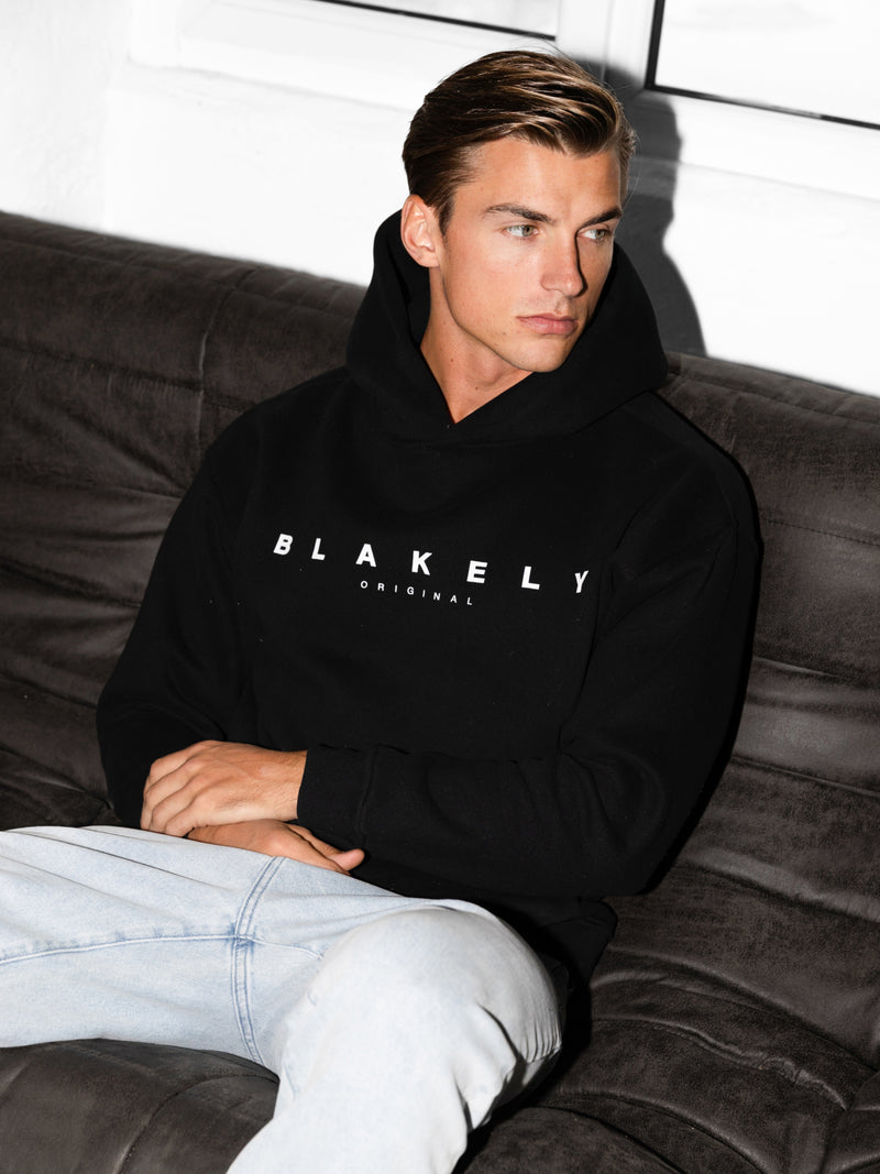 Evolved Relaxed Hoodie - Noire