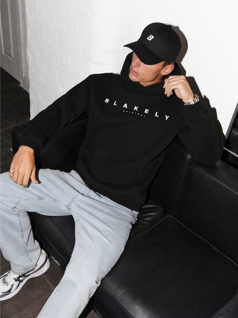 Evolved Relaxed Hoodie - Noire