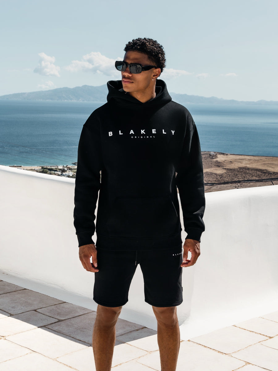 Evolved Relaxed Hoodie - Black