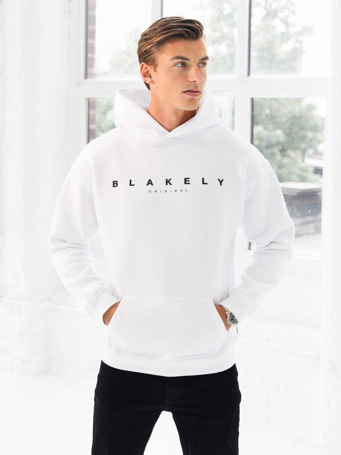 Evolved Relaxed Hoodie - Weiß