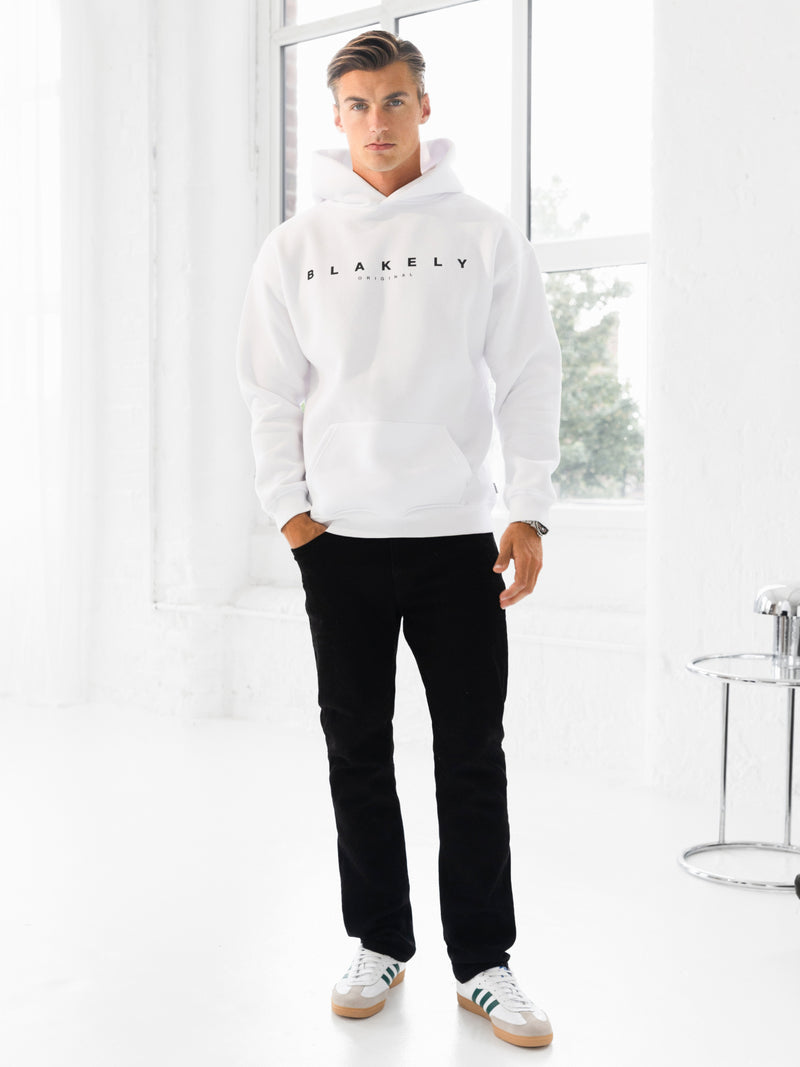 Evolved Relaxed Hoodie - Weiß