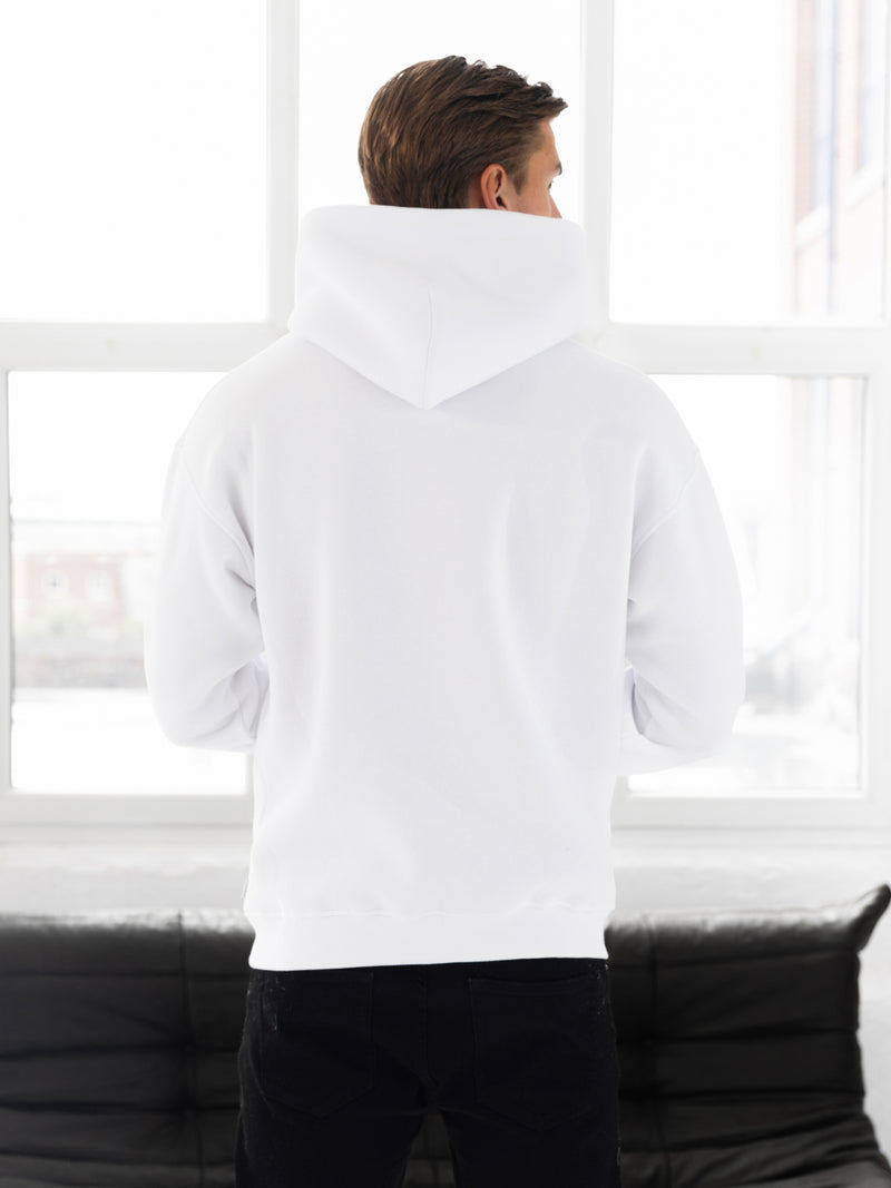 Evolved Relaxed Hoodie - Weiß