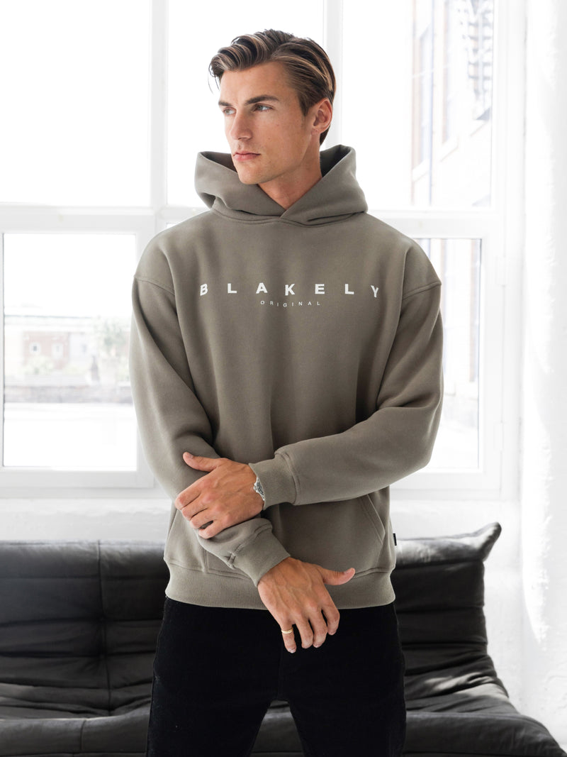 Evolved Relaxed Hoodie - Vert Safari