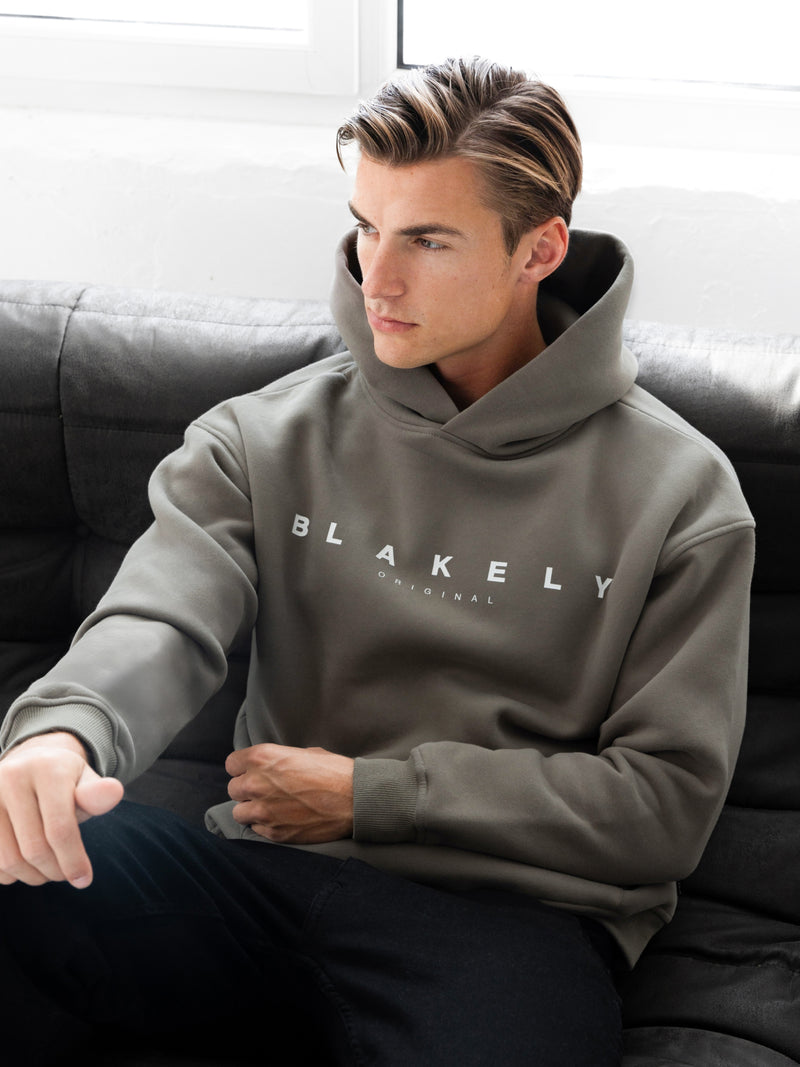 Evolved Relaxed Hoodie - Vert Safari