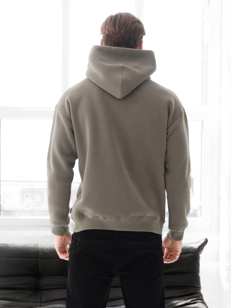 Evolved Relaxed Hoodie - Vert Safari