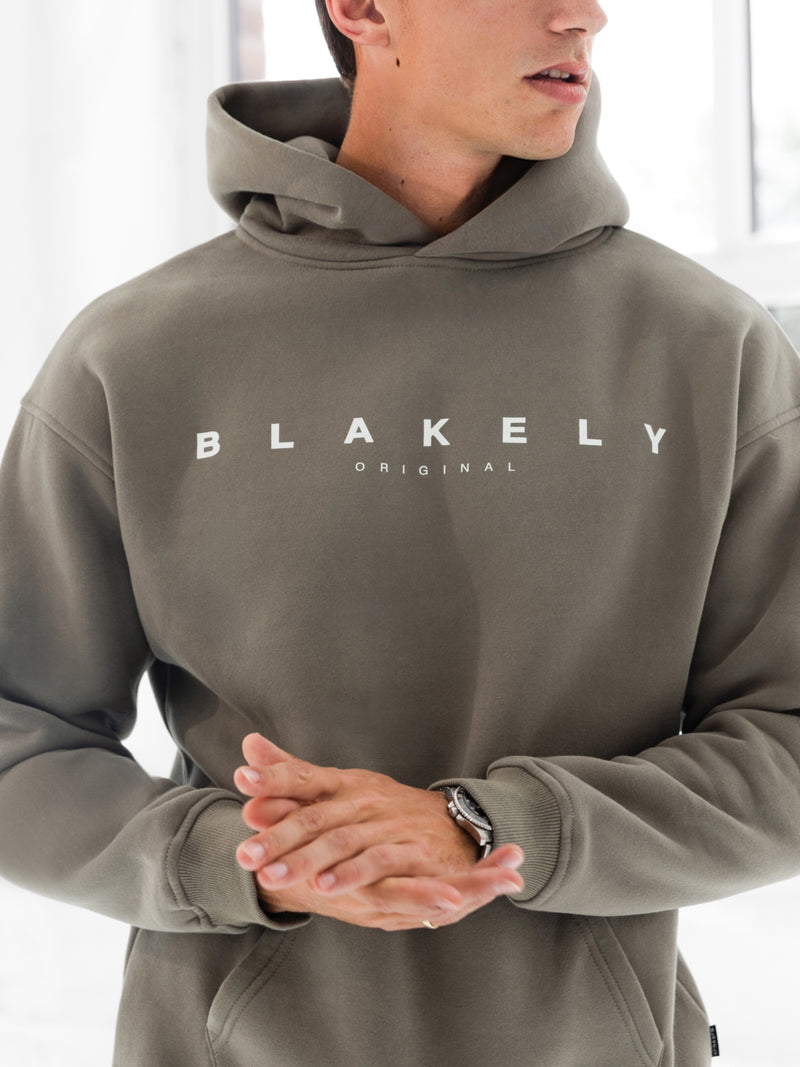 Evolved Relaxed Hoodie - Vert Safari
