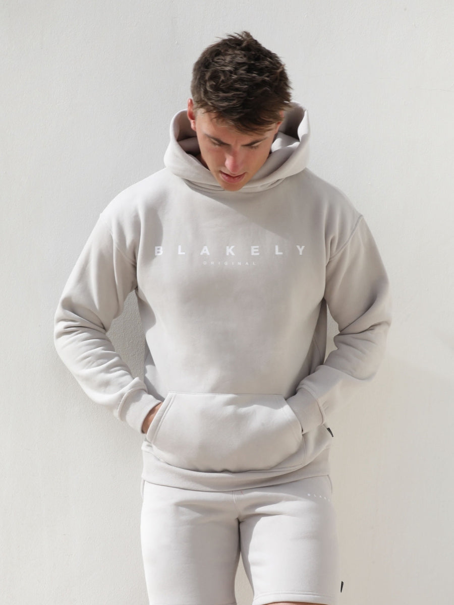 Evolved Relaxed Hoodie - Stone