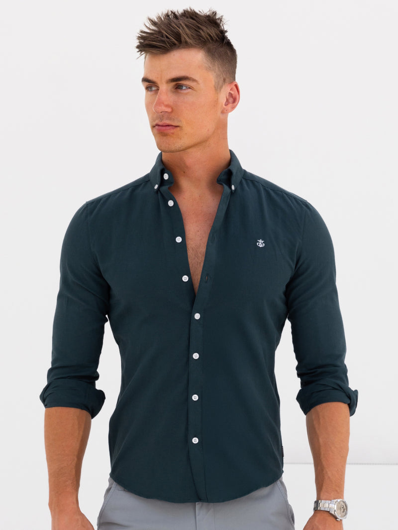 Dallas Long Sleeve Shirt - Green