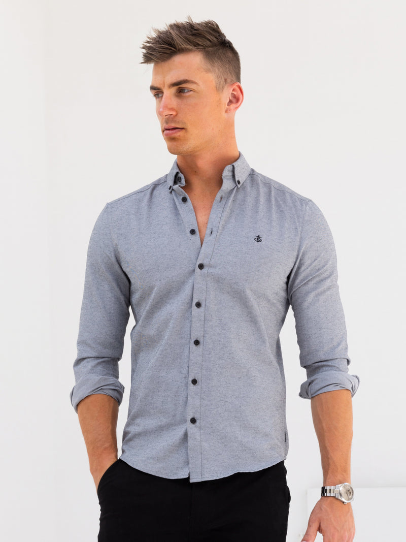 Dallas Long Sleeve Shirt - Grey
