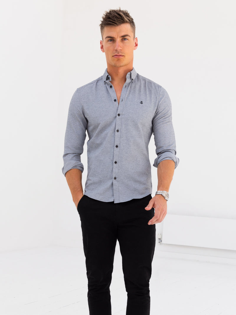 Dallas Long Sleeve Shirt - Grey