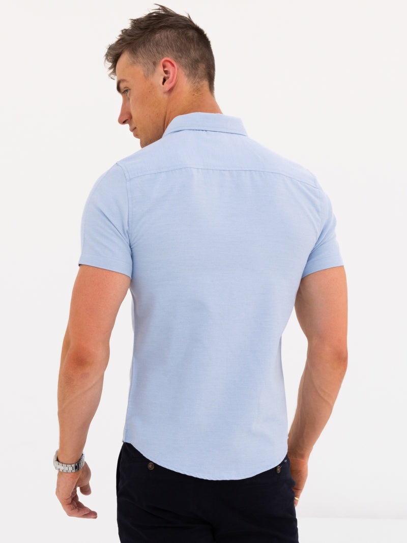 Dallas Short Sleeve Shirt - Blue