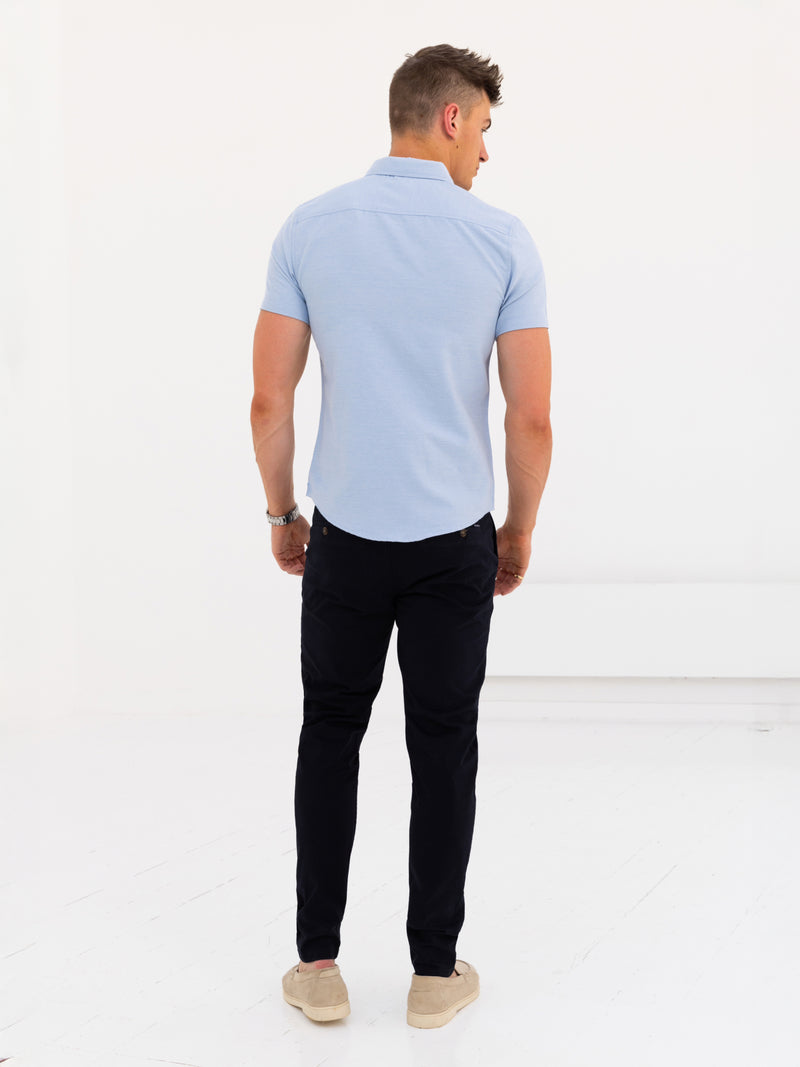 Dallas Short Sleeve Shirt - Blue