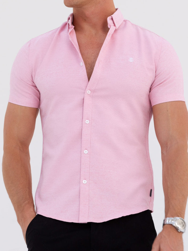 Dallas Short Sleeve Shirt - Pink