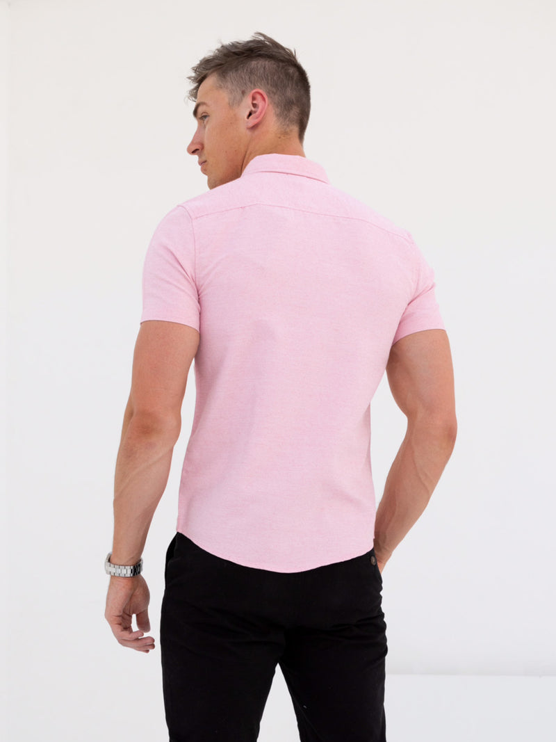 Dallas Short Sleeve Shirt - Pink