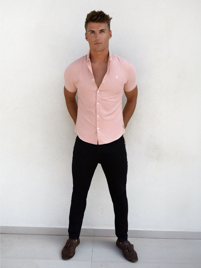 Castilla Short Sleeve Shirt - Pink