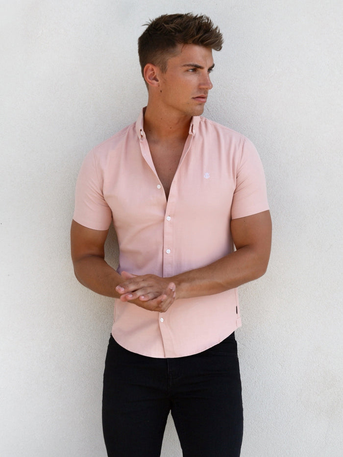 Castilla Short Sleeve Shirt - Pink