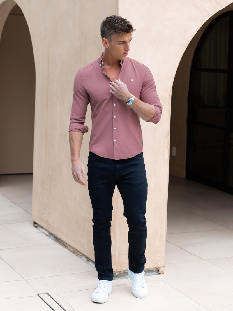 Conrad Long Sleeve Shirt - Altrosa