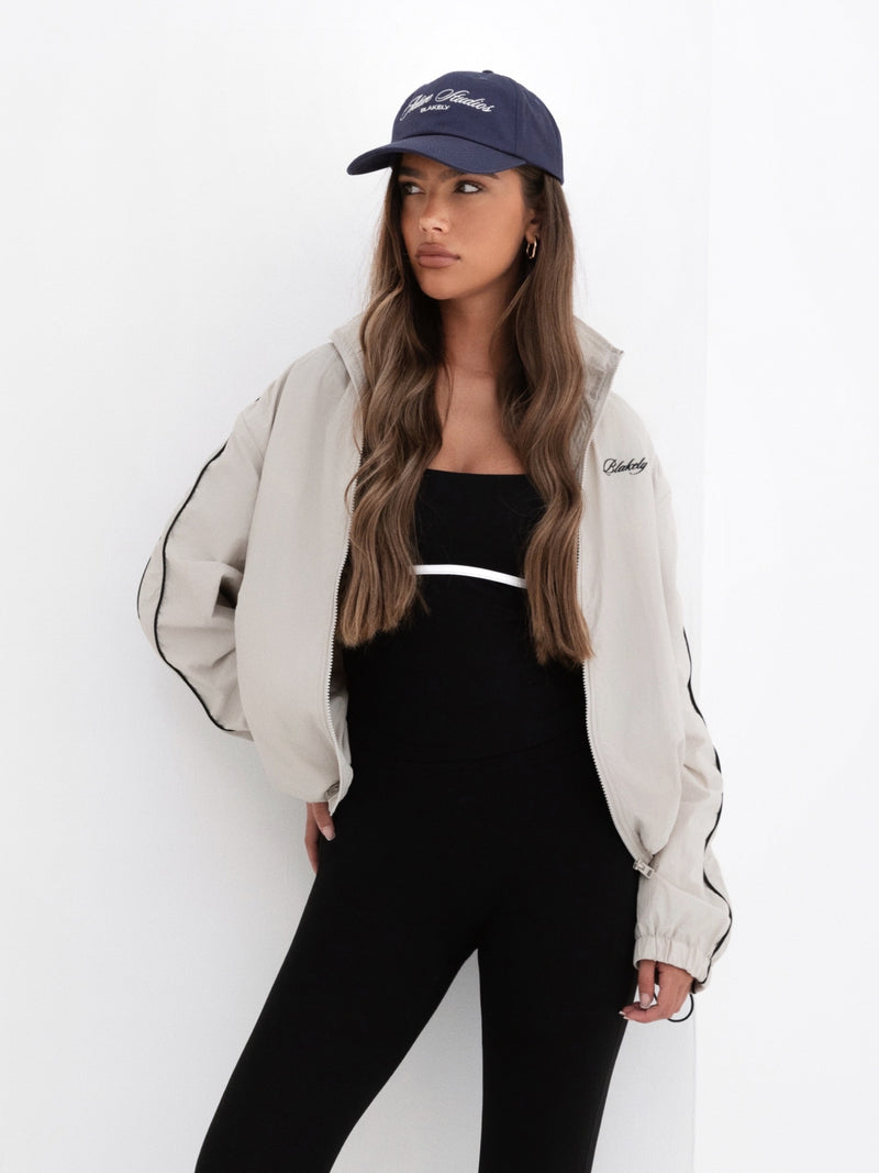 Off Duty Full Zip Jacket - Light Taupe