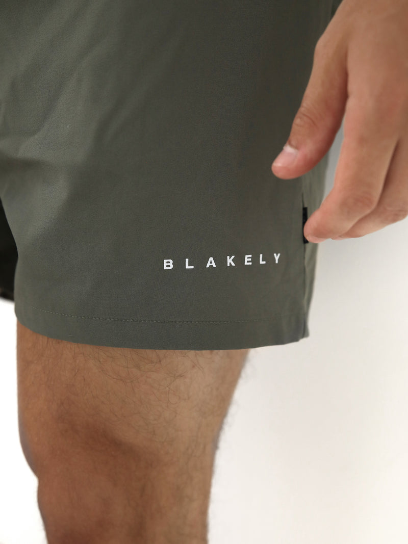 Apex Active Shorts - Dark Green