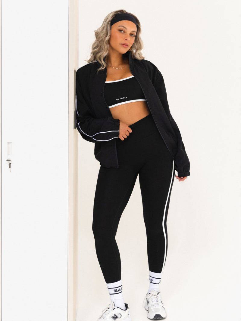 Jada Track Jacket - Black