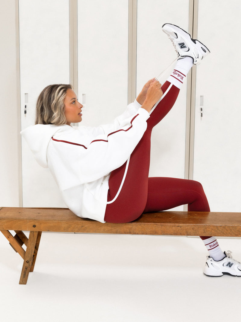 Jada Oversized Hoodie - Flat White