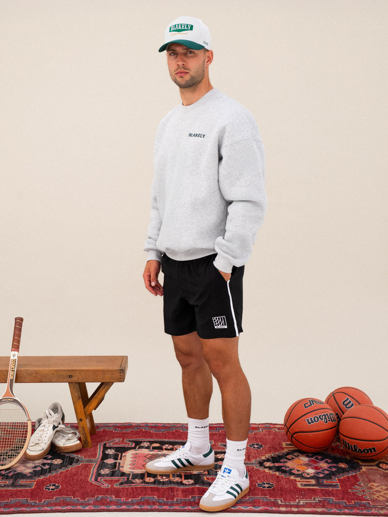 Jordan Relaxed Jumper - Marl Grey