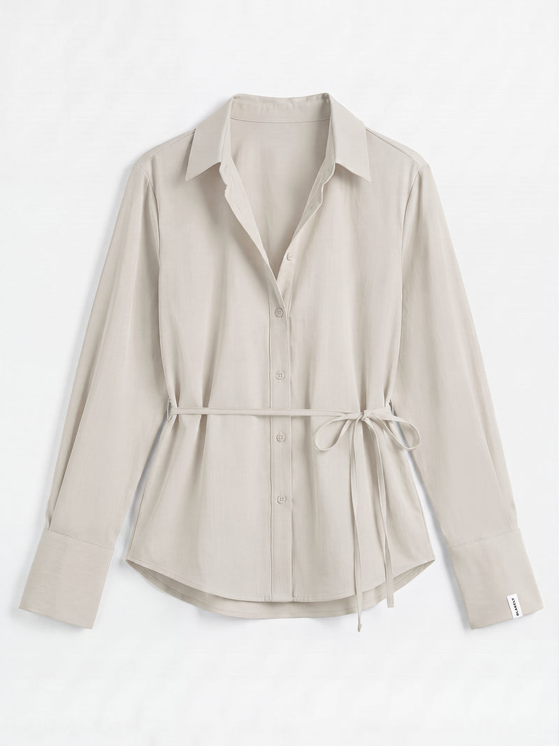 Alessia Linen Shirt - Gebroken wit