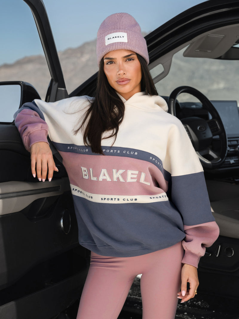Alpine Oversized Hoodie - Rose poussiéreux
