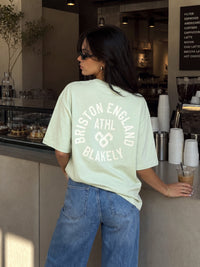 Briston Oversized T-Shirt - Menthe Douce