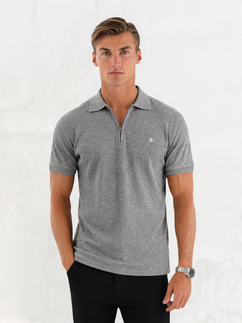 Aspen Polo - Gris chiné