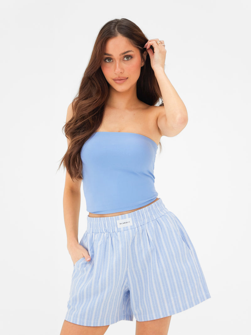 Lucia Bandeau Top - Hellblau