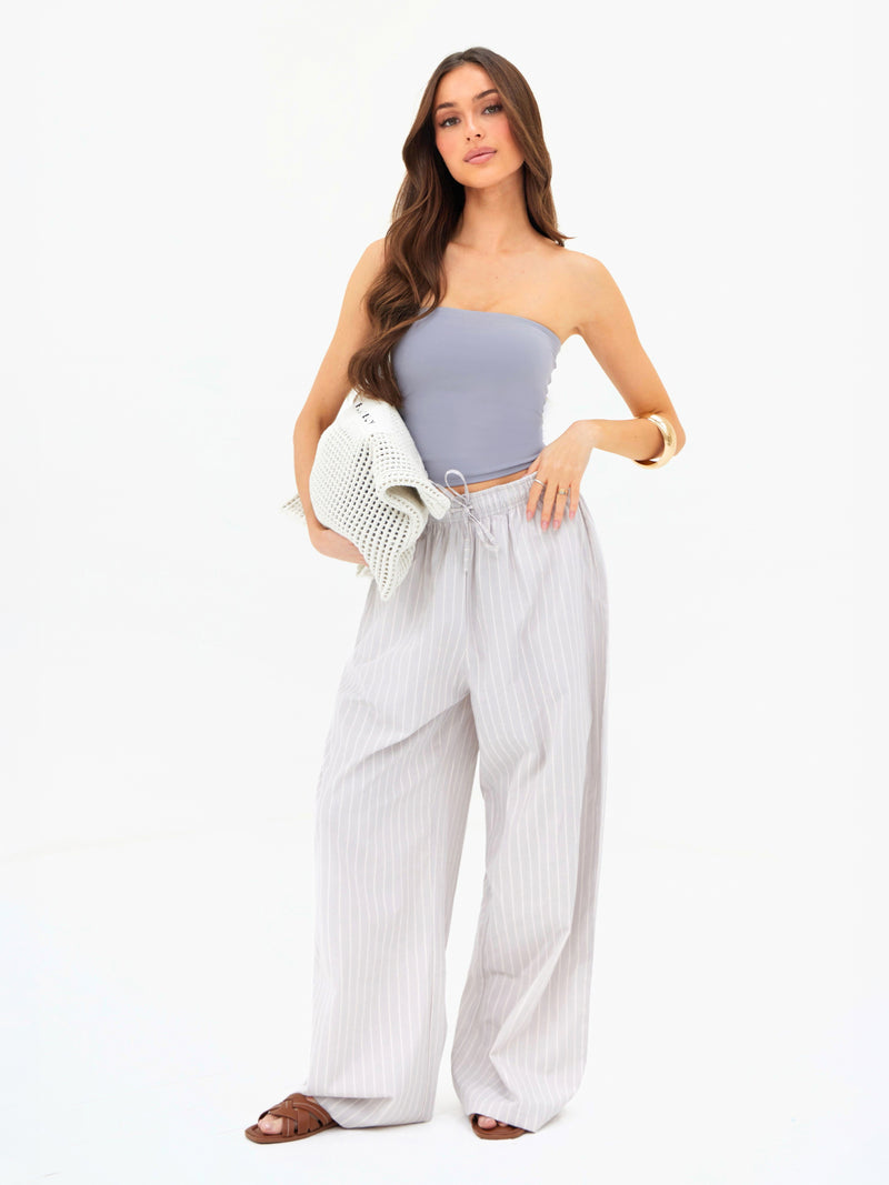 Lucia Bandeau Top - Blasses Flieder