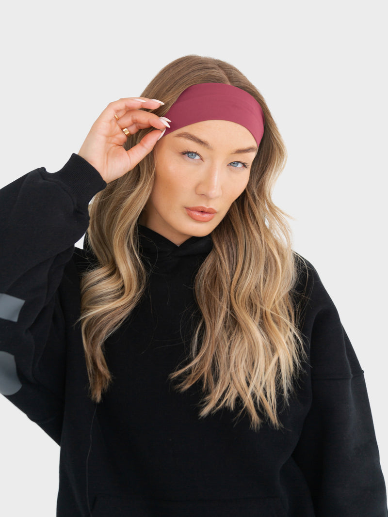 Studio Headband - Bourgondië
