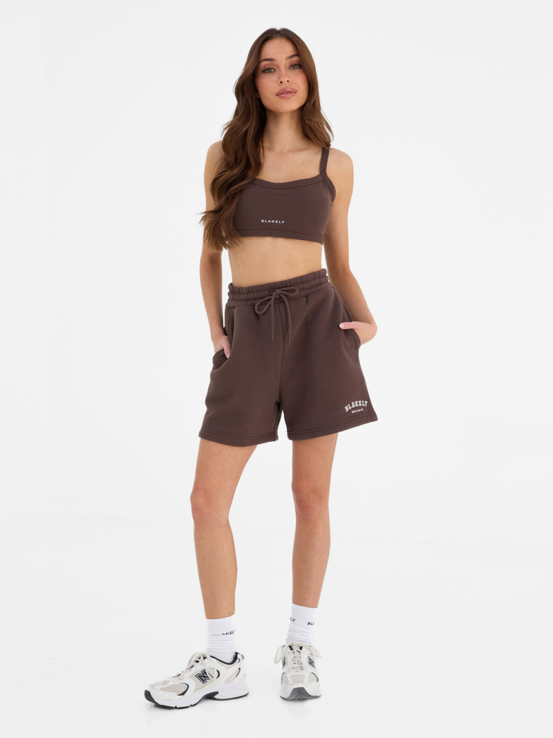 Ultimate Sports Bra - Dunkle Schokolade