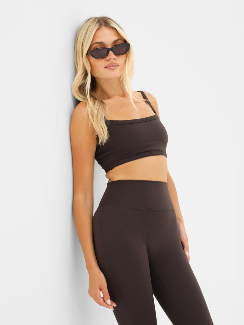 Ultimate Sports Bra - Brun chocolat
