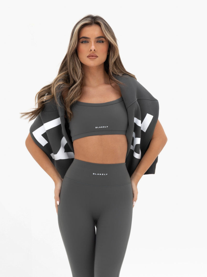 Ultimate Sports Bra - Khakigrau