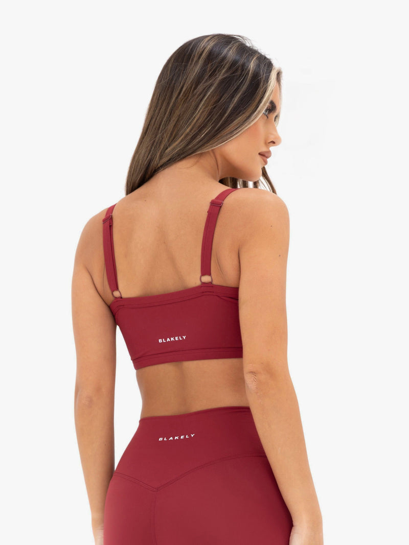 Ultimate Sports Bra - Klassisches Rot