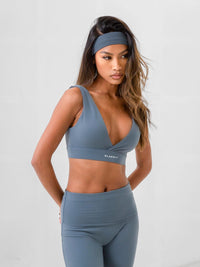 Reform Triangle Bra - Storm Blue