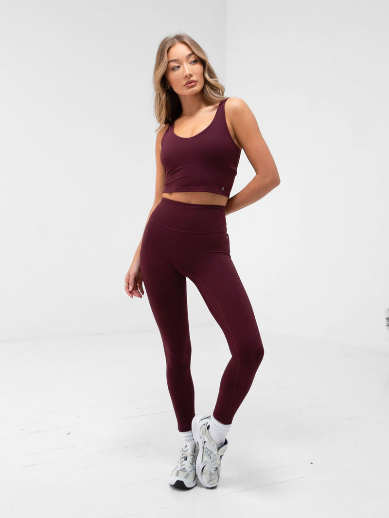 Apex Pro Active Vest - Deep Burgundy