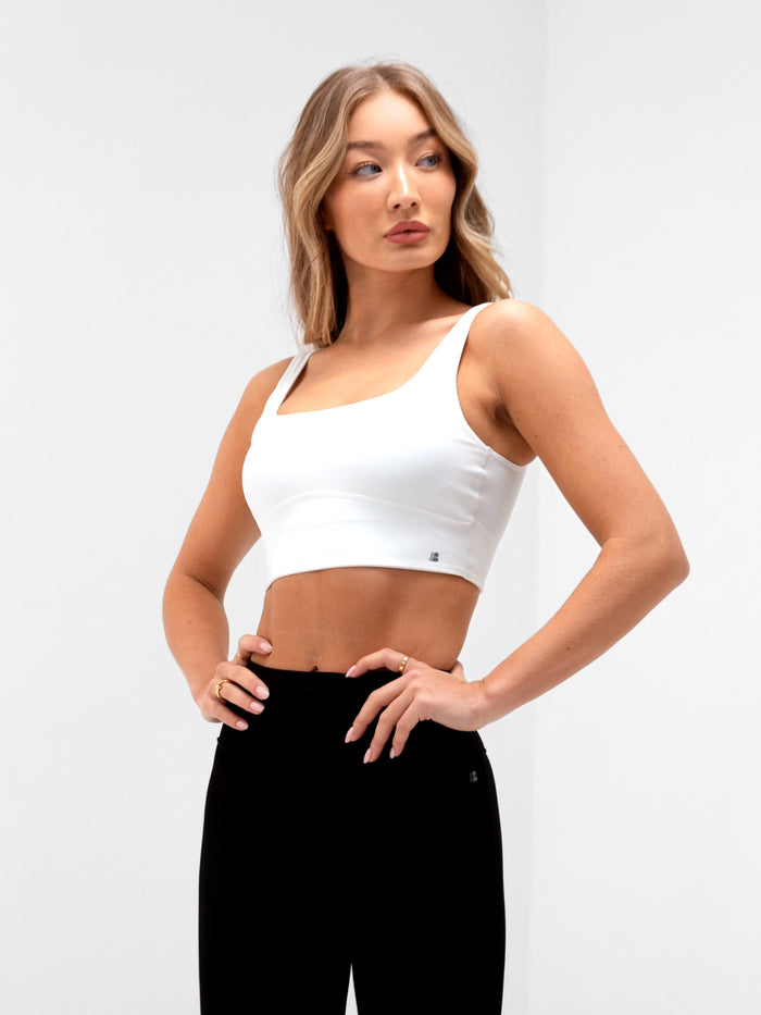 Apex Pro Sports Bra - White